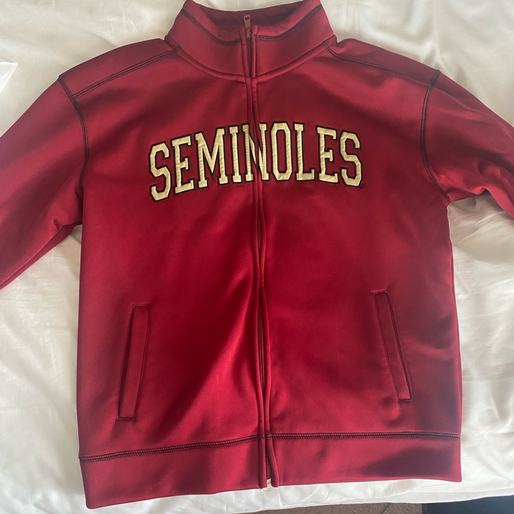 Seminoles zip up jacket-